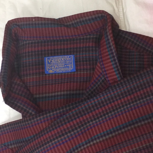 Sir Pendleton Long Sleeved Button Up - Picture 1 of 3